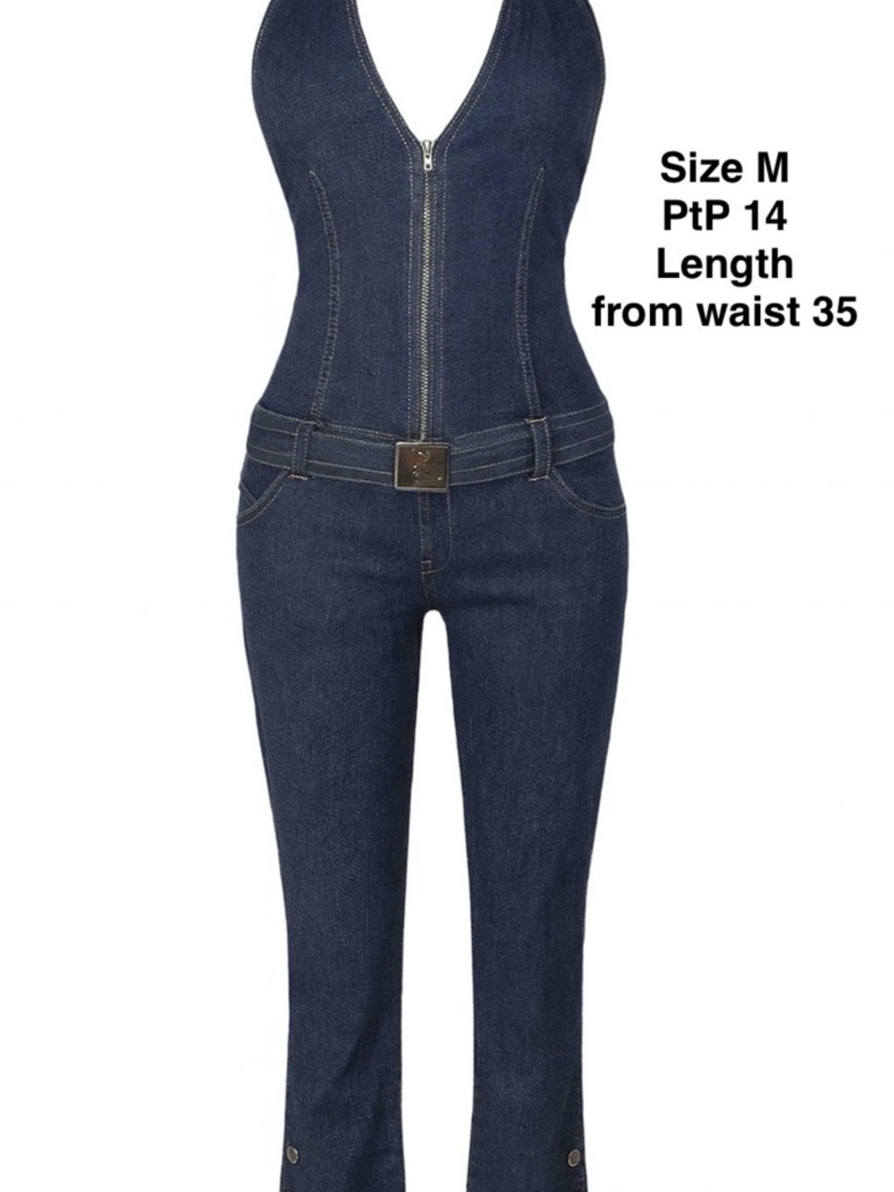 🔥JLO Stretch Denim Jumpsuit
Y2K Era Size Medium EXCELLENT
CONDITION